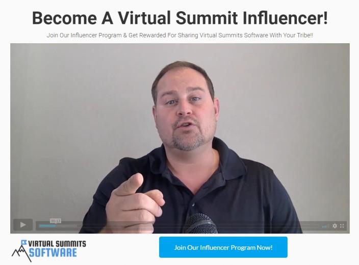 Feature graphic for Join Our Summit Influencer Program.